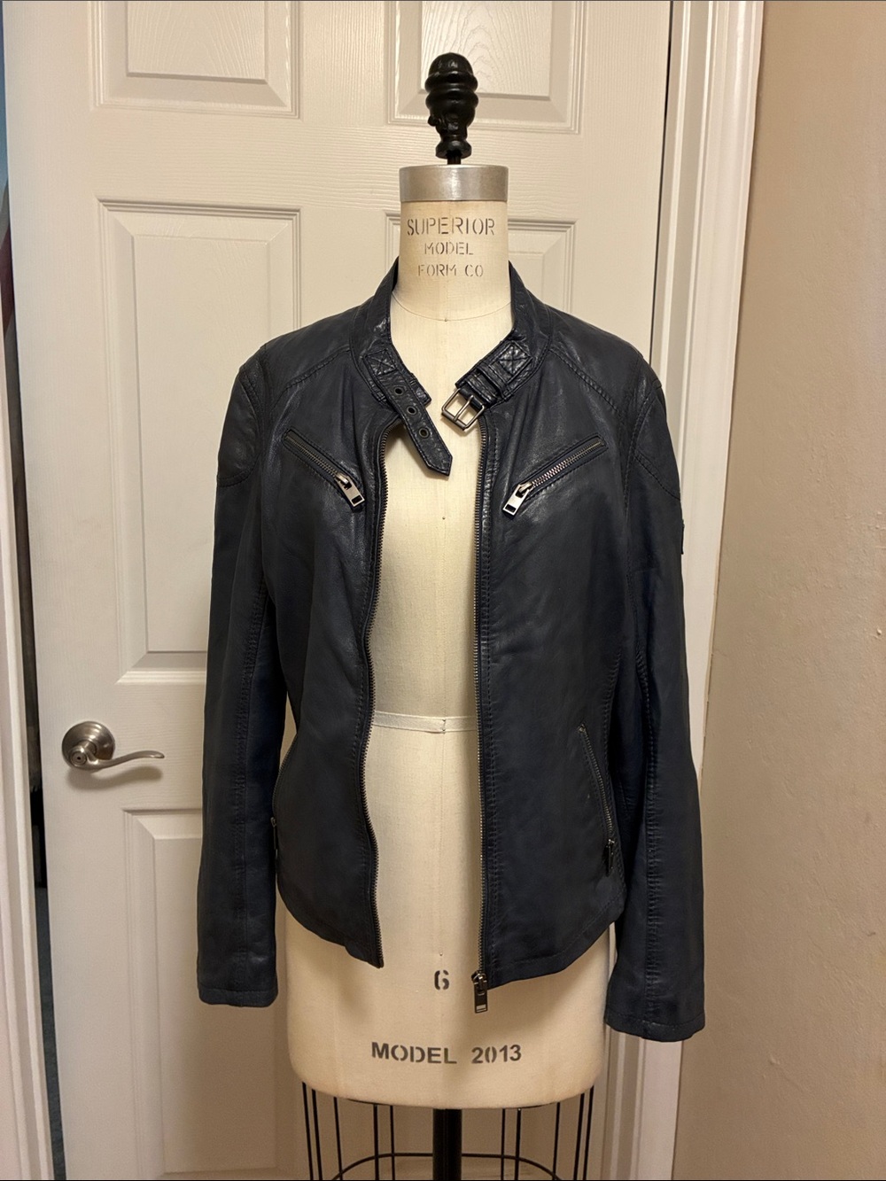 Vintage Mauritius leather jacket